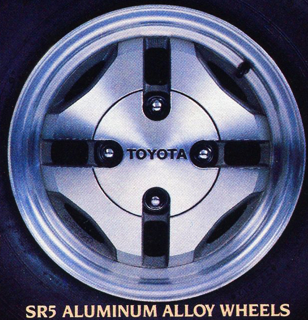 1984 ToyotaCorolla SR5 wheel